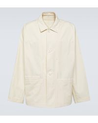 Lemaire - Boxy Cotton Field Jacket - Lyst