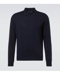 Saman Amel - Allen Wool Polo Sweater - Lyst