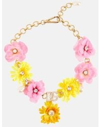 Dolce & Gabbana - Portofino Embellished Necklace - Lyst