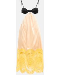 Stella McCartney - Embroidered Cutout Gown - Lyst