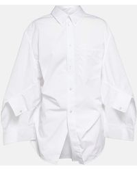 Balenciaga - Camisa con detalle retorcido - Lyst