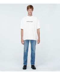 t shirt balenciaga nera