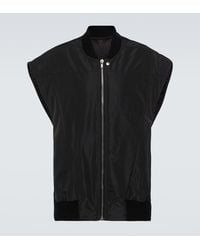 Rick Owens - Jumbo Coated Denim Vest - Lyst