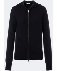 Fendi - Ff Zucca Cashmere-Blend Zip-Up Hoodie - Lyst