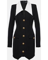Balmain - Button Dress - Lyst