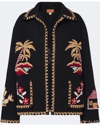 Alanui - Remember Me Embroidered Virgin Wool Jacket - Lyst