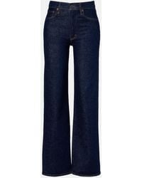 Agolde - Harper Mid-Rise Straight Jeans - Lyst