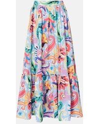 Etro - Paisley Skirt - Lyst
