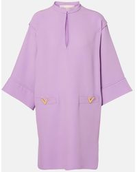 Valentino - Cady Couture Minidress - Lyst