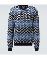 Missoni - Zigzag Wool Sweater - Lyst