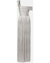Maria Lucia Hohan - Serene Asymmetric Silk Muslin Gown - Lyst