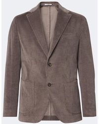 Eleventy - Cotton And Cashmere Corduroy Blazer - Lyst
