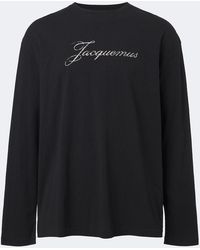 Jacquemus - Logo Cotton And Hemp Jersey T-Shirt - Lyst