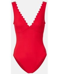Karla Colletto - Ines Scalloped Swimsuit - Lyst