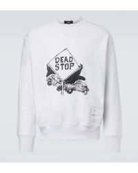 Comme des Garçons - Printed Cotton Jersey Sweatshirt - Lyst