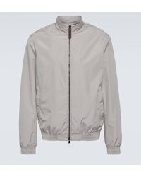 Canali - High-neck Technical Jacket - Lyst