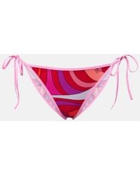 Emilio Pucci - Iride Bikini Bottoms - Lyst