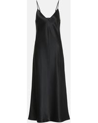 JOSEPH - Robe Clea En Satin De Soie - Lyst
