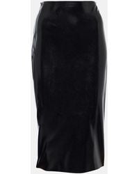 Alaïa - Latex Pencil Skirt - Lyst