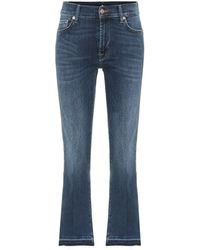 seven cropped jeans