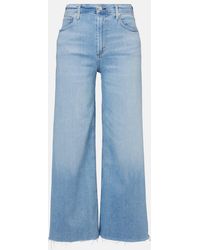 Citizens of Humanity - Lyra Cropped Wide-Leg Jeans - Lyst