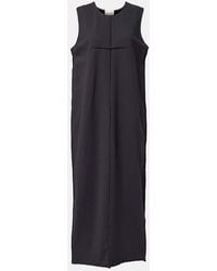 KHAITE - Maxikleid Hal Aus Baumwolle - Lyst
