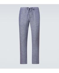 Frescobol Carioca - Gerade Hose Oscar Aus Leinen Und Baumwolle - Lyst