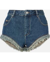 Isabel Marant - Shorts Di Jeans Eneidao - Lyst