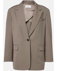 The Row - Ezri Wool Blazer - Lyst