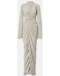 Rick Owens - Wrap Maxi Dress - Lyst