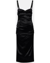 Dolce & Gabbana - Dolce & Gabbana Midi Dress - Lyst