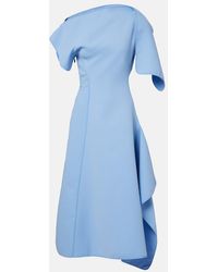 Maticevski - Diadem Draped Midi Dress - Lyst