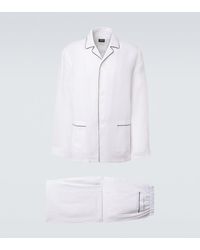 ZEGNA - Linen Pajamas - Lyst