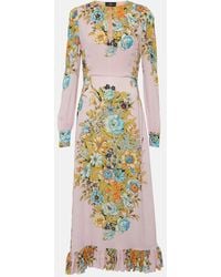 Etro - Floral Minidress - Lyst