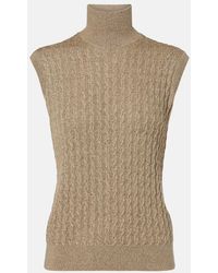 Loro Piana - Bihar Cable-Knit Sweater Vest - Lyst