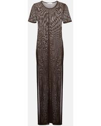 Lemaire - Semi-Sheer Maxi Dress - Lyst