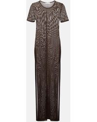 Lemaire - Semi-Sheer Maxi Dress - Lyst