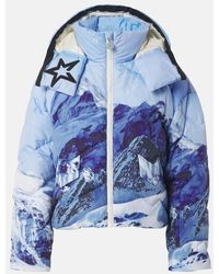 Perfect Moment - Mountain Printed Down Jacket - Lyst