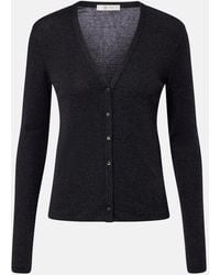 The Row - Cresp Cotton Cardigan - Lyst