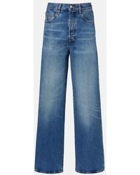 FRAME - The Collegiate Wide-Leg Jeans - Lyst