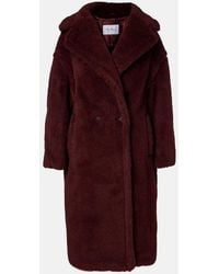 Max Mara - Teddy Bear Icon Alpaca Wool, Wool, And Silk Coat - Lyst