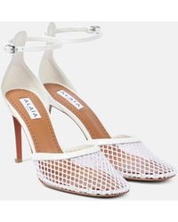 Alaïa - High Fishnet Heels - Lyst