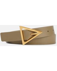Bottega Veneta - Triangle Leather Belt - Lyst