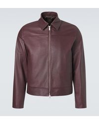 Lardini - Leather Jacket - Lyst