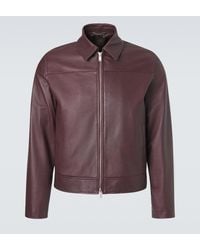 Lardini - Leather Jacket - Lyst