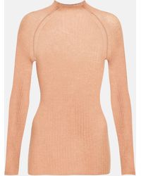 Wolford - Mock Neck Wool Top - Lyst