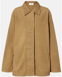 The Row - Baeza Cotton Jacket - Lyst