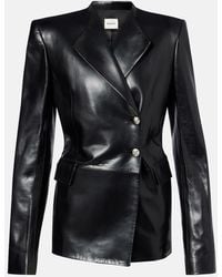 KHAITE - Elona Leather Jacket - Lyst