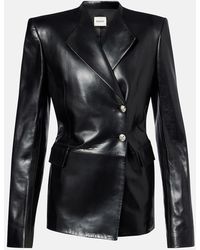 KHAITE - Elona Leather Jacket - Lyst