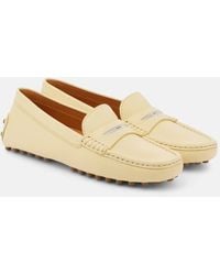 Tod's - Gommino Leather Driving Shoes - Lyst